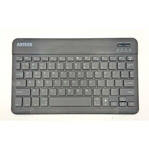 Arteck HB030B Universal Slim Portable Wireless 3.0 7-Color Backlit Keyboard
